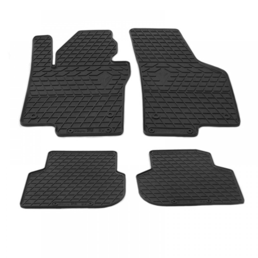 Автомобільні килимки в салон Volkswagen Jetta VI (A6) 2010-2018 гумові (4шт) Stingray