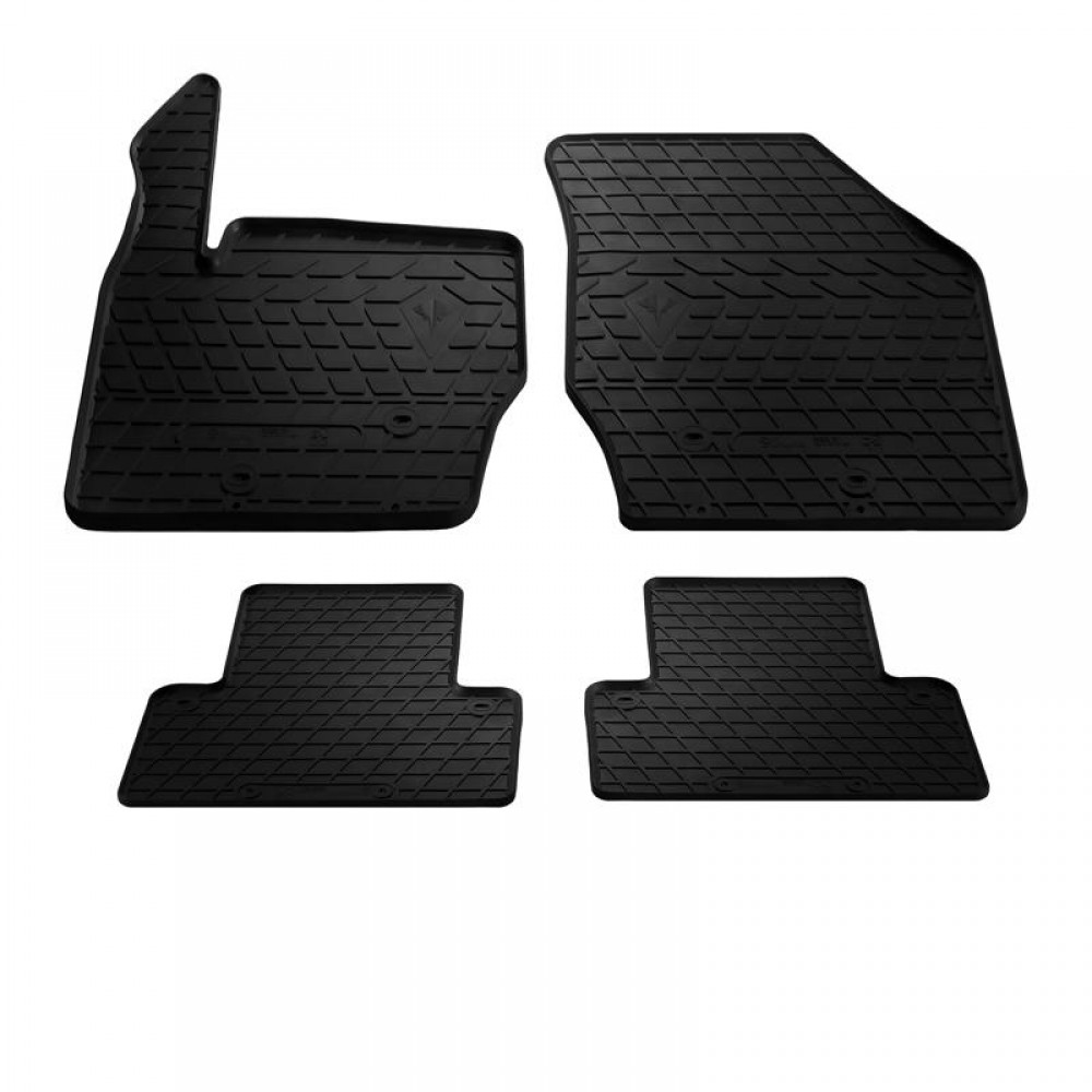 Автомобільні килимки в салон Volvo XC90 2002-2014 гумові (4шт) Stingray