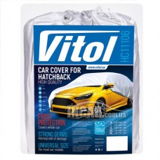 Тент на авто хетчбек Polyester розмір XL (406x165x119) Vitol